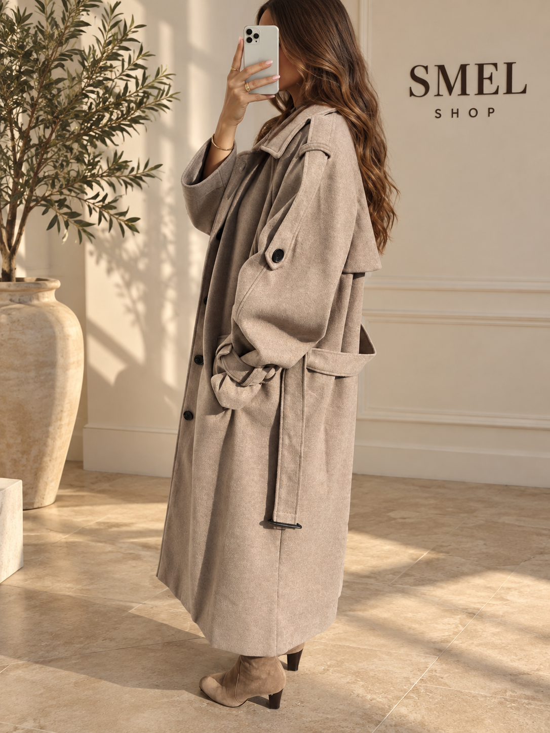 Manteau Bordeaux