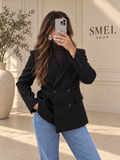 Veste blazer Saharienne - Noire