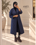 Manteau long matelassé léger