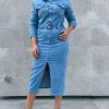 Robe en jeans