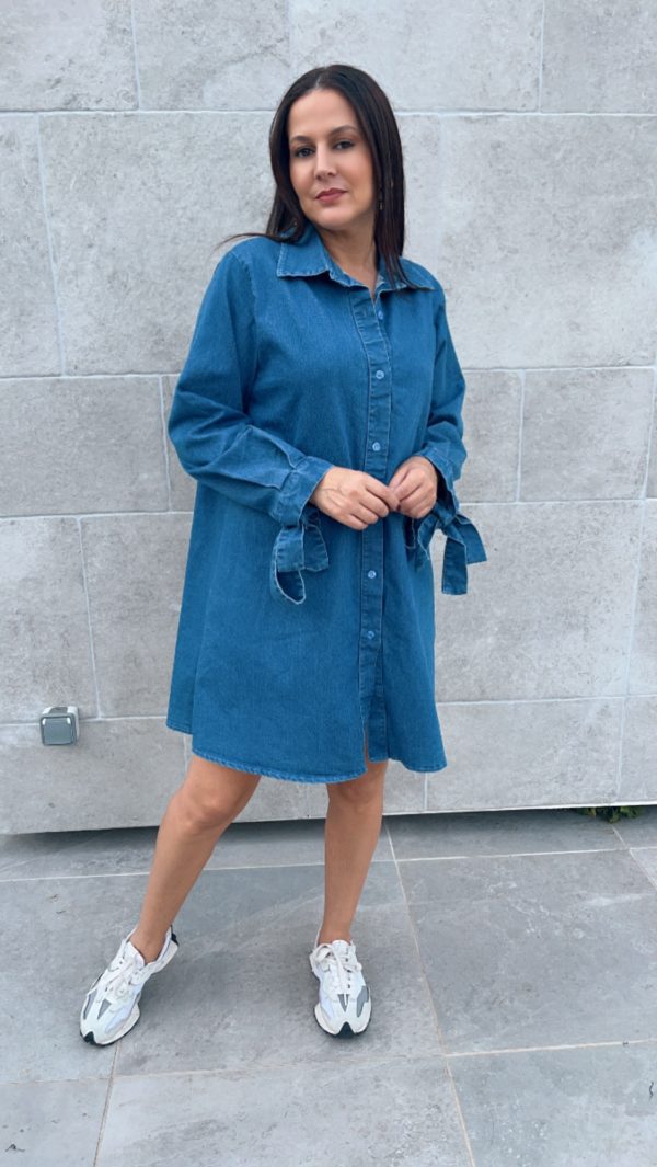 Robe en jeans