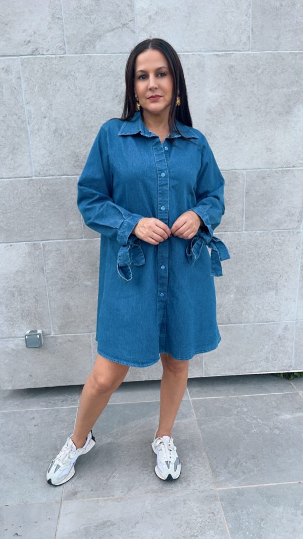 Robe en jeans