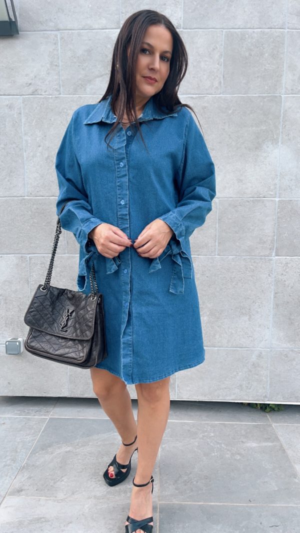 Robe en jeans