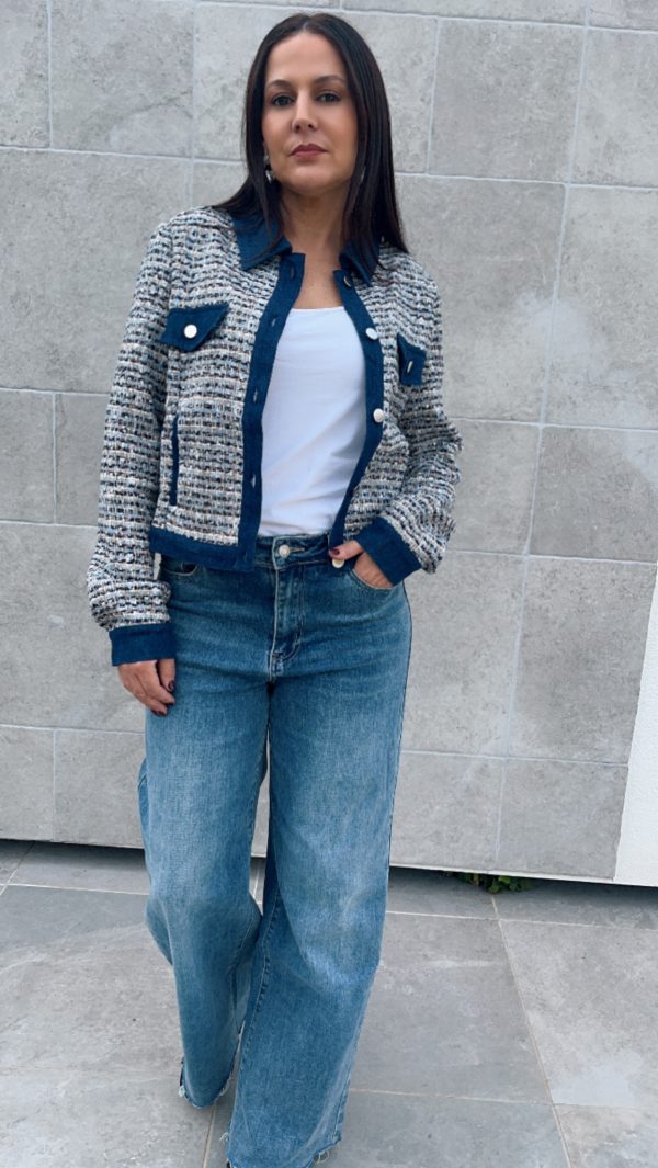 Veste en tweed