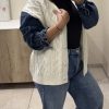 Gilet bi matière