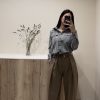 Chemise à carreaux