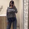 Pull col Carmen gris
