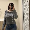 Pull col Carmen gris