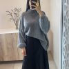 Jupe satin noir