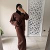 Ensemble ohra marron
