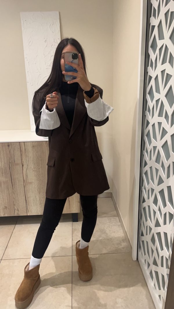 Blazer Maïa marron