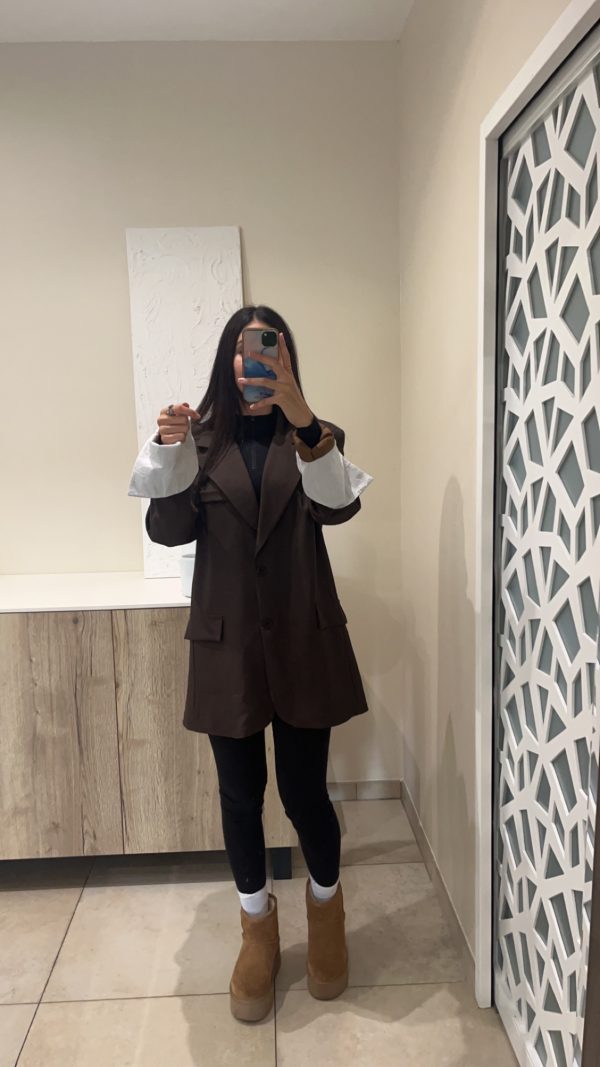 Blazer Maïa marron