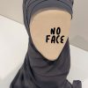 Hijab préformé gris