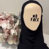 Hijab préformé noir