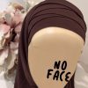 Hijab préformé chocolat