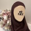Hijab préformé chocolat
