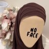 Hijab préformé chocolat