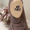 Hijab préformé taupe foncé