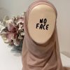Hijab préformé nude