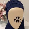Hijab préformé bleu marine