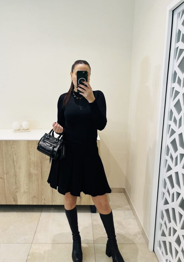 Jupe patineuse noir