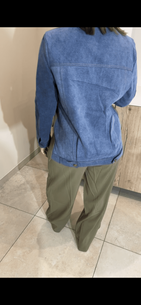 Blazer bi-matière
