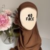Hijab préformé cannelle