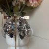 Boucle d’oreille Marquise blanc