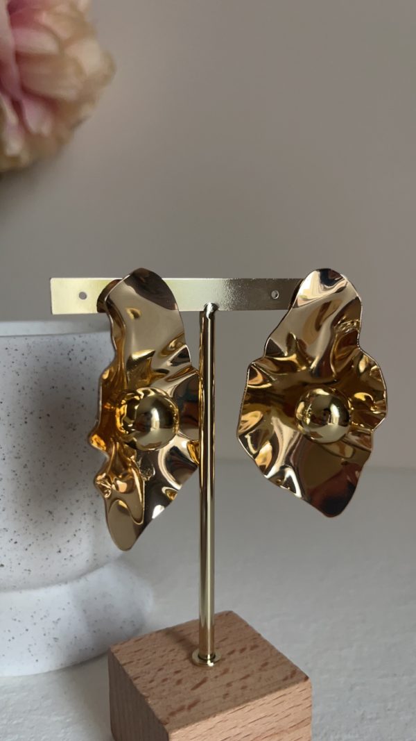 Boucle d’oreille Marquise or