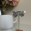 Boucle d’oreille Nuisy blanc
