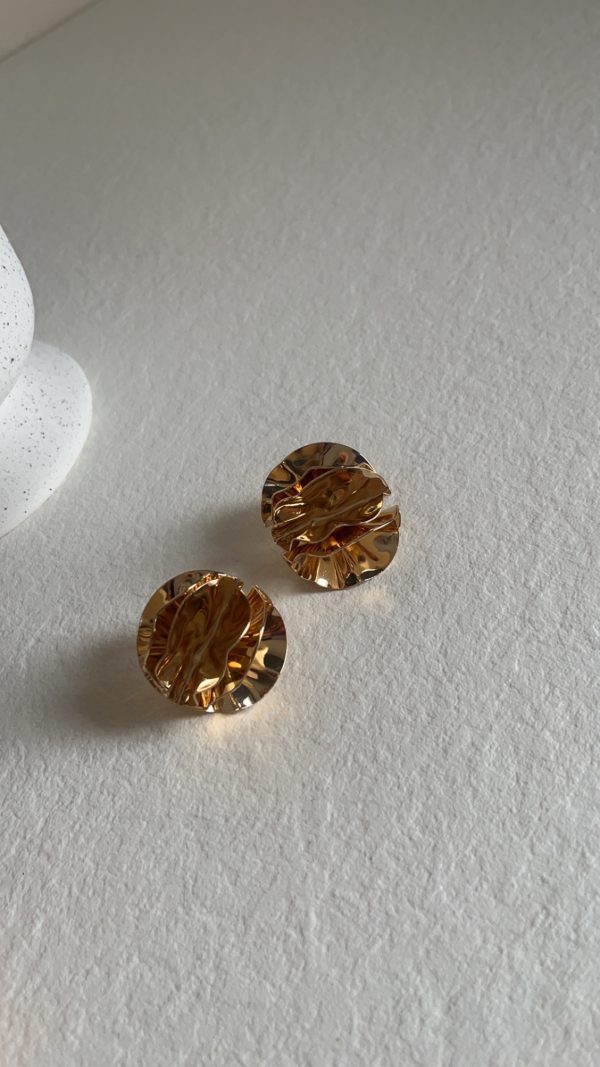 Boucle d’oreille Nuisy or