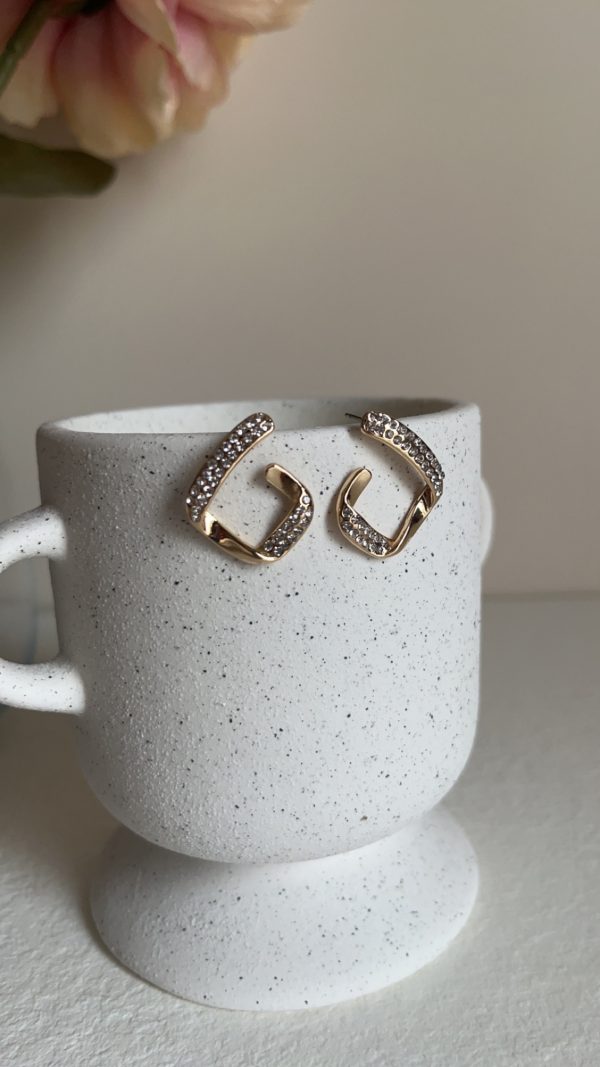 Boucle d’oreille Lisy or
