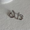 Boucle d’oreille Lisy blanc