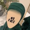Hijab préformé vert sapin