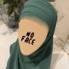 Hijab préformé vert