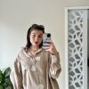 Chemise beige