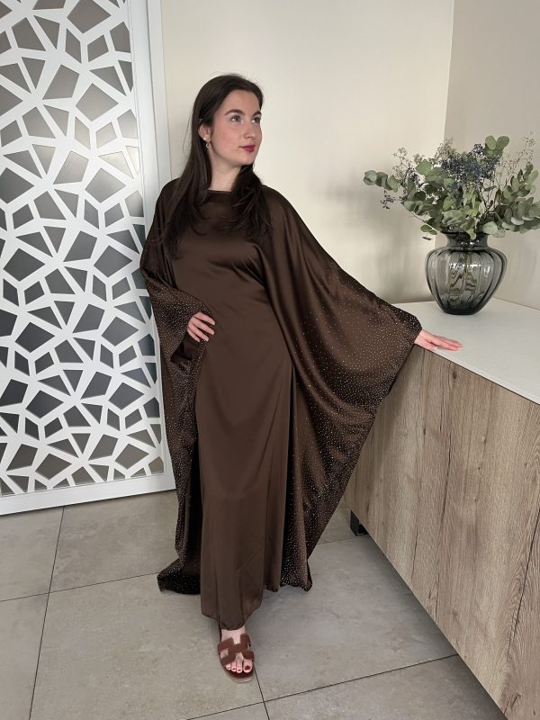 Robe  Sahila marron