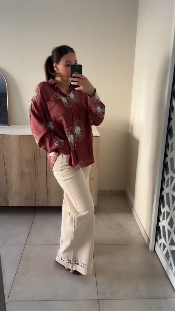 img_3098 Jeans Broderie beige