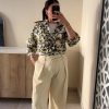 img_3104-2 Pantalon jaune pastel haute avec ceinture