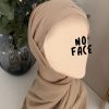 Hijab préformé sable
