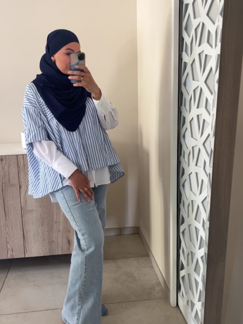 Jeans Dhina bleu clair