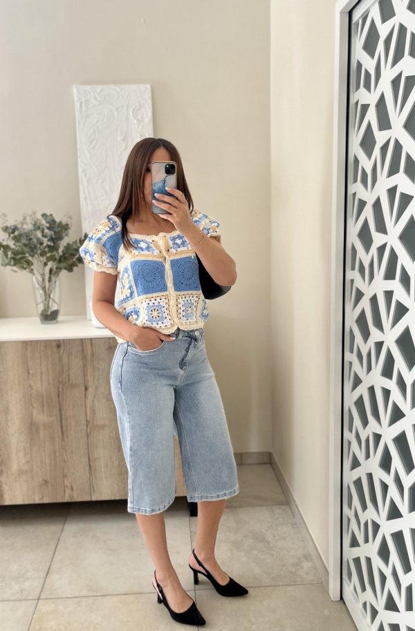 Bermuda en jeans