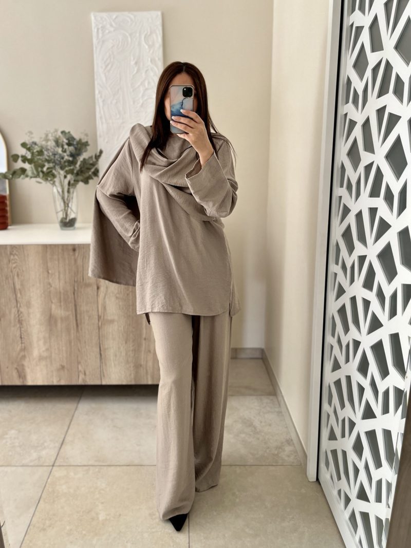 Ensemble Milly taupe