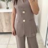 Ensemble Aby taupe