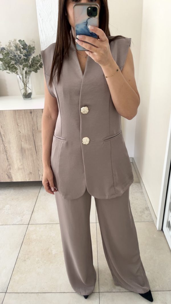 Ensemble Aby taupe