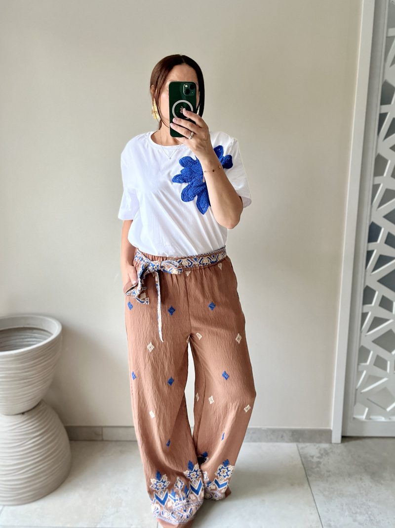 Pantalon terracota