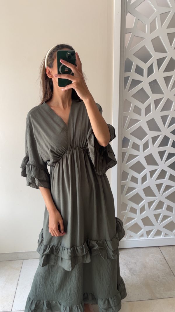 Robe Angela kaki