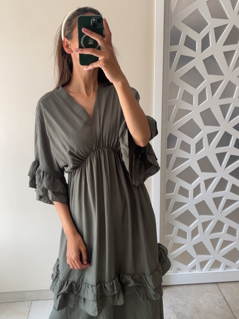 Robe Angela kaki