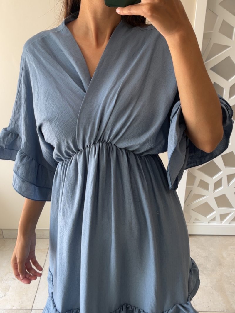 Robe Angela bleu