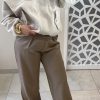 bombers oversize beige